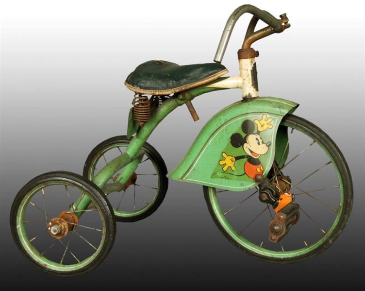 PRESSED STEEL COLSON MICKEY MOUSE TRICYCLE TOY.   