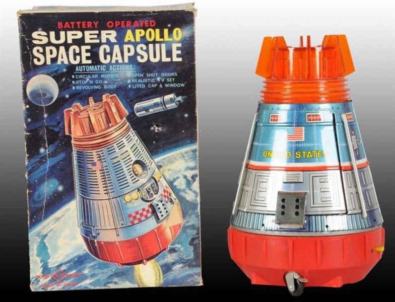 LOT OF  2: JAPANESE APOLLO SPACE TOYS.            