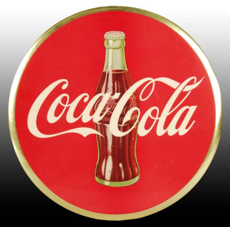 Coca-Cola Celluloid Disc.