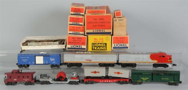 LIONEL 11-PIECE O-GAUGE FREIGHT SET IN OB         