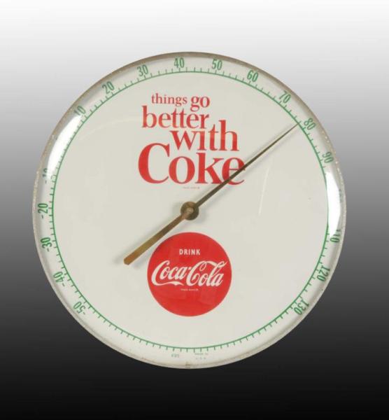 Coca-Cola Dial Thermometer.