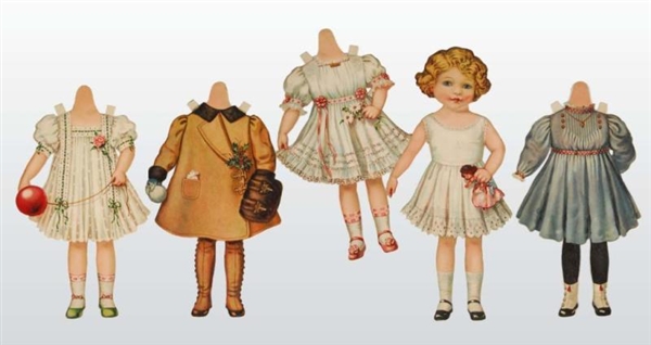 LOT OF "DOROTHY DIMPLES" PAPER DOLL.              