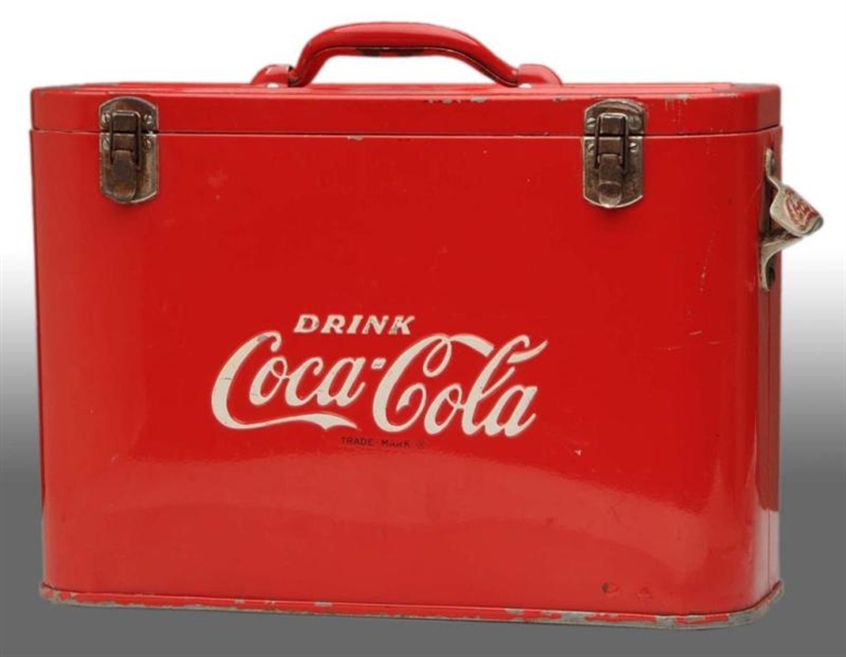 COCA-COLA AIRLINE INSULATED COOLER.               