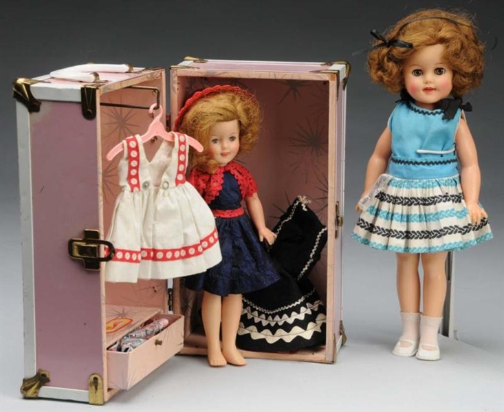 LOT OF TWO SHIRLEY TEMPLE DOLLS.                  