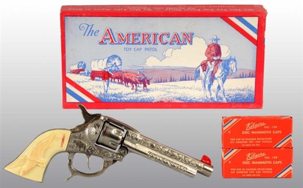 KILGORE AMERICAN TOY CAP GUN.                     