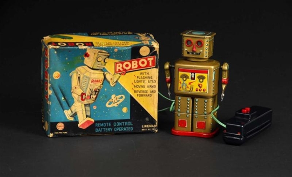 TIN ROBOT A.K.A. GOLDEN ROBOT.                    