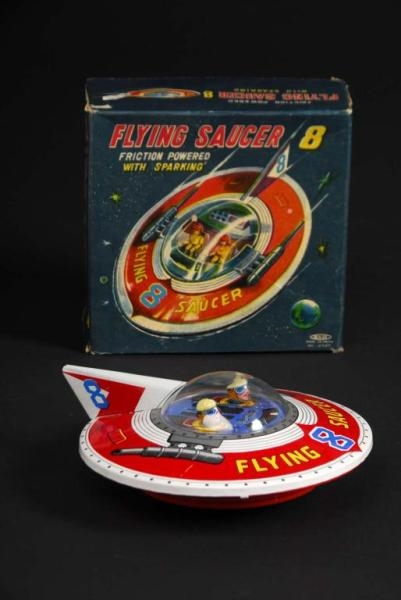 FLYING SAUCER NO. 8 TOY.                          
