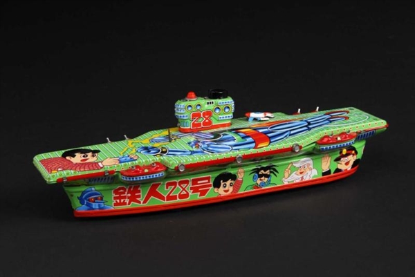 TETSUJIN-28 AIRCRAFT CARRIER TOY.                 