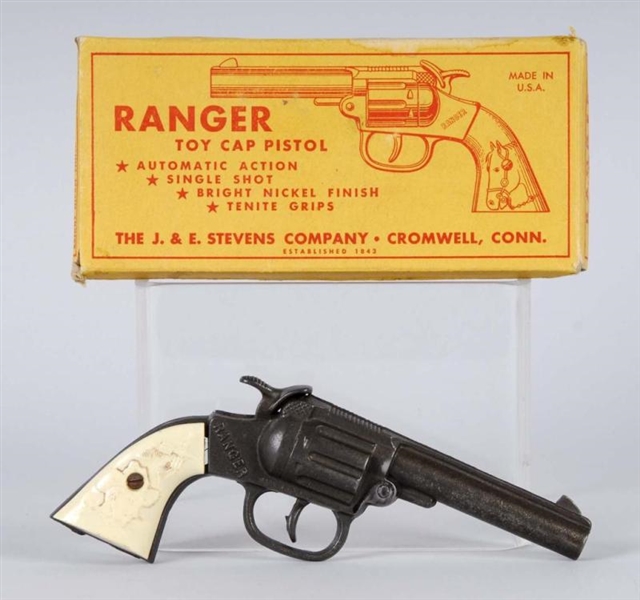 CAST IRON RANGER CAP GUN.                         