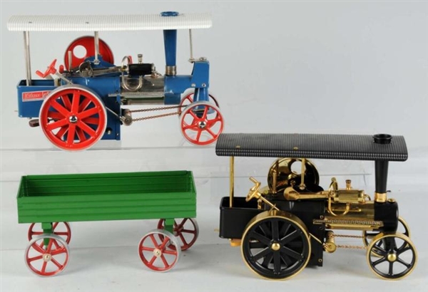 LOT OF 10: MODERN MADE WILESCO TRACTION ENGINES.  