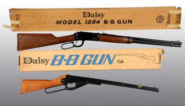 LOT OF 2: DAISY LEVER-ACTION BB GUNS.             