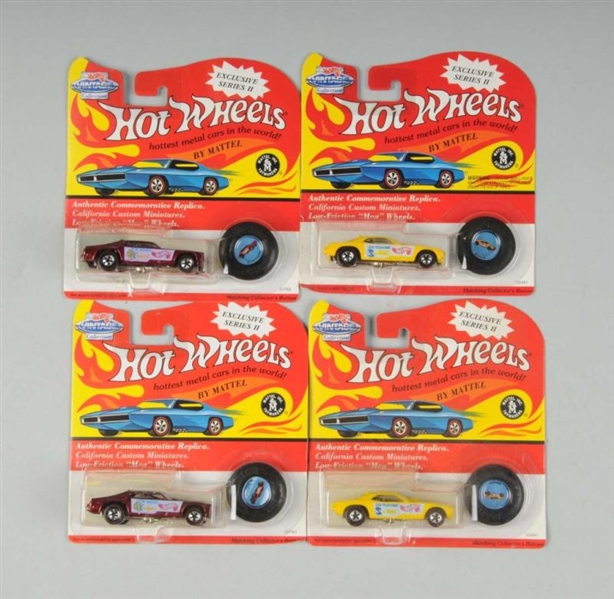 LOT OF MATTEL HOT WHEELS 25TH ANNV. RED LINE CARS 