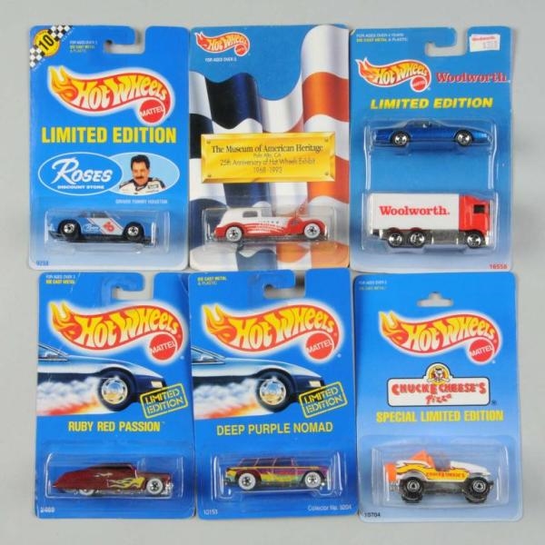 LOT OF 38: MATTEL HOT WHEELS LIMITED EDITION CARS 