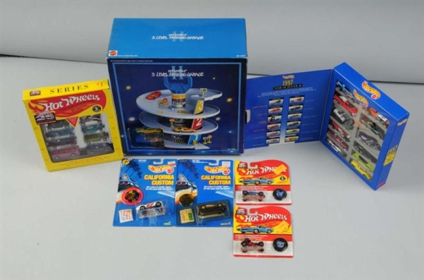 LOT OF 14: MATTEL HOT WHEELS VEHICLES & PACKAGES. 