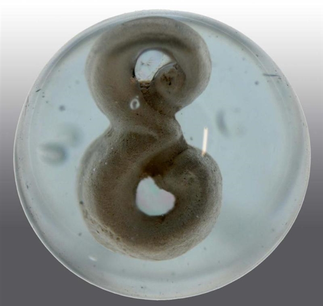 NUMBER "3" SULFIDE MARBLE.                        