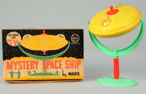 PLASTIC MARX MYSTERY SPACE SHIP TOY.              