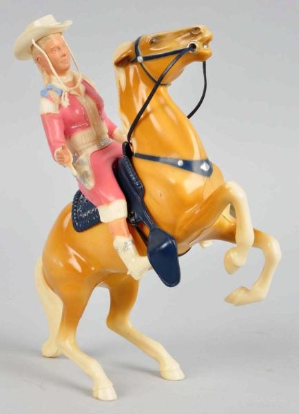 HARTLAND ANNIE OAKLEY HORSE & RIDER.              