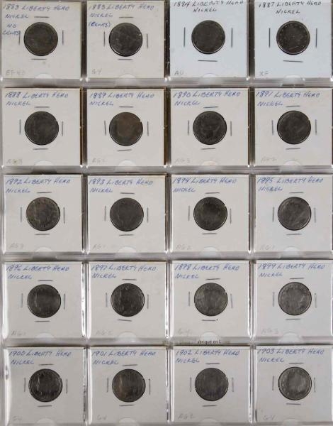 V LIBERTY NICKEL COLLECTION.                      