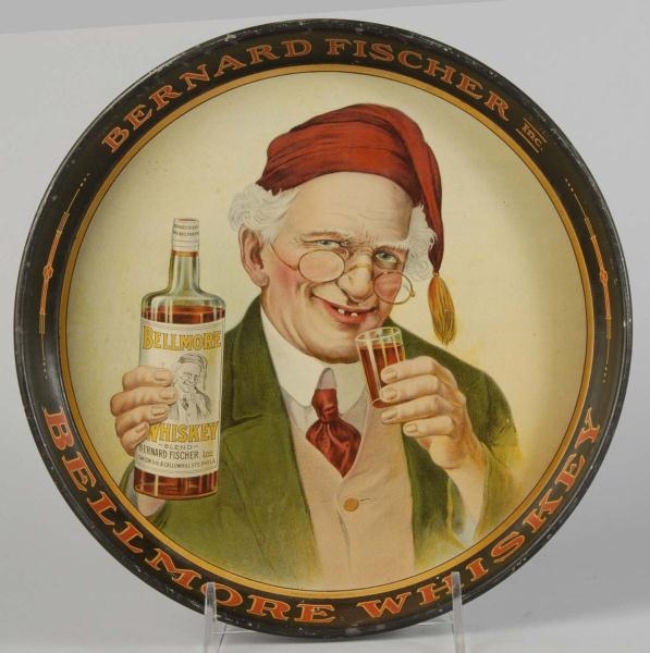 BELLMORE WHISKEY SERVING TRAY.                    