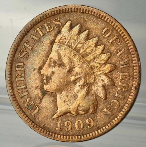 1909-S INDIAN HEAD CENT.                          