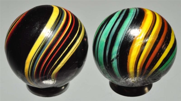 LOT OF 2: INDIAN MARBLES.                         