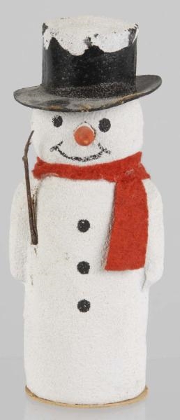 SNOWMAN CANDY CONTAINER.                          
