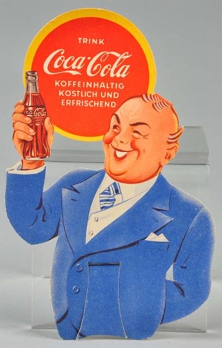 1930s Coca-Cola Cardboard Poster with Florine McKinney. - auctions & price  archive