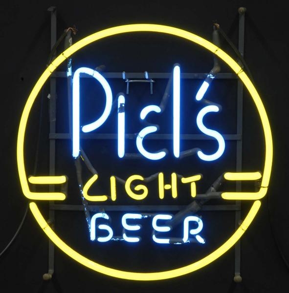 PIELS CIRCLE NEON SIGN.                          