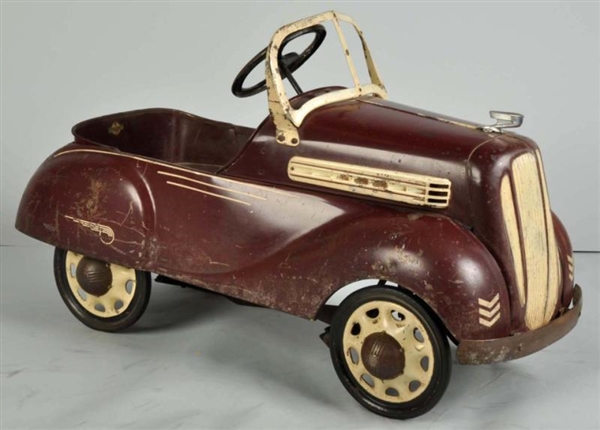 PRESSED STEEL STEELCRAFT CHEVROLET PEDAL CAR TOY. 
