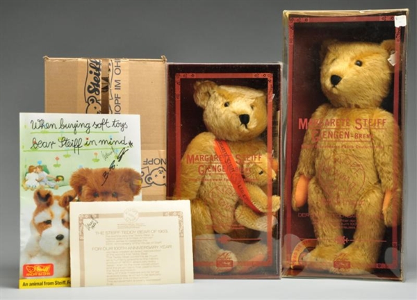 1ST LIMITED EDITION BEARS IN BOXES.               