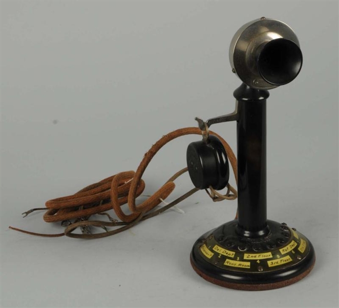 WESTERN ELECTRIC 8 STATION STICK TELEPHONE.       
