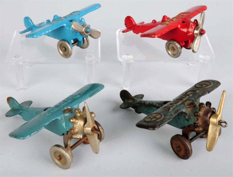 LOT OF 4: LINDY SPIRIT OF ST. LOUIS AIRPLANE TOYS 