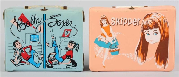 LOT OF 2: TEEN-THEMED CHARACTER LUNCH BOXES.      