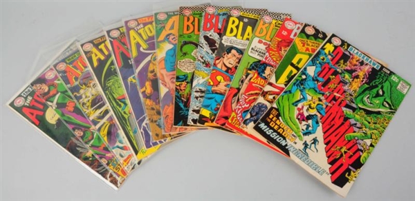 LOT OF 14: 1960S DC SUPERHERO COMIC BOOKS.        