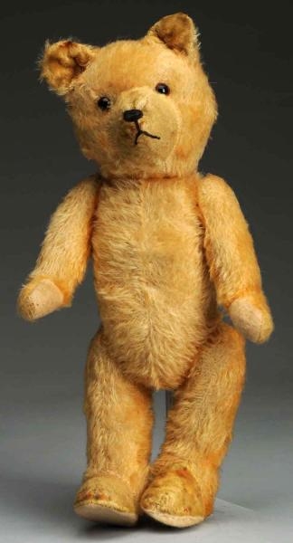 GERMAN STRAW-FILLED TOY TEDDY BEAR.               