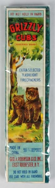GRIZZLY CUBS 90-PACK 1 - 1/2" FIRECRACKERS.       
