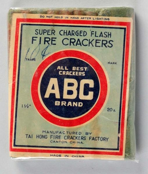 ABC 20-PACK 1 - 1/2" FIRECRACKERS.                