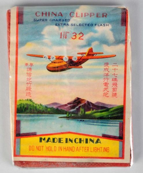 CHINA CLIPPER 32-PACK 1 - 11/16" FIRECRACKERS.    