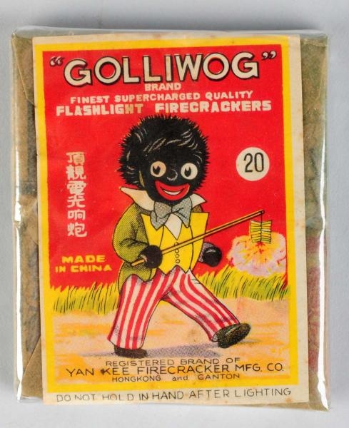 "GOLLIWOG" 20-PACK FIRECRACKERS.                  