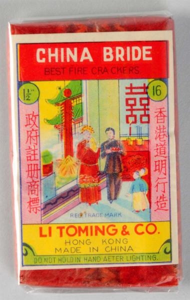 CHINA BRIDE FIRECRACKERS.                         