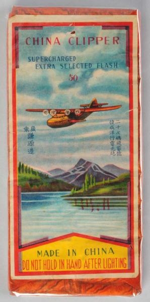 CHINA CLIPPER 50-PACK FIRECRACKERS.               