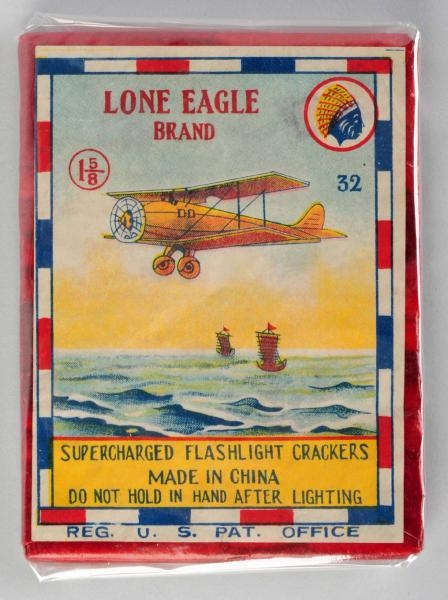 LONE EAGLE 32-PACK FIRECRACKERS.                  