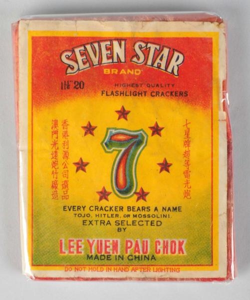 SEVEN STAR 20-PACK 1 - 11/16" FIRECRACKERS.       
