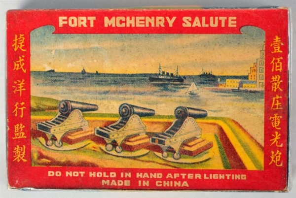 FORT MCHENRY SALUTE FIRECRACKERS.                 