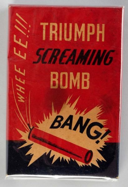 TRIUMPH SCREAMING BOMB 2" SALUTE FIRECRACKERS.    