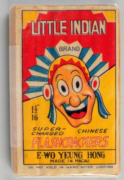 LITTLE INDIAN 16-PACK 1 - 1/2" FIRECRACKERS.      