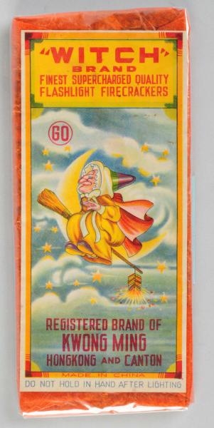 WITCH 60-PACK FIRECRACKERS.                       