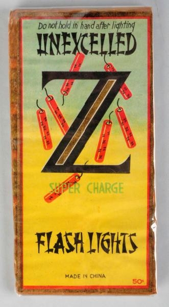UNEXCELLED Z 50-PACK FIRECRACKERS.                