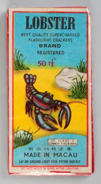 LOBSTER 50-PACK 1 - 1/2" FIRECRACKERS.            