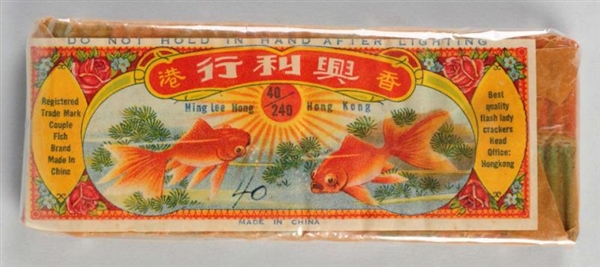 COUPLE FISH 240-PACK LADY FIRECRACKERS.           